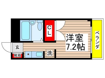 間取図 サンライズ船橋