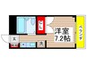 サンライズ船橋 1Rの間取り