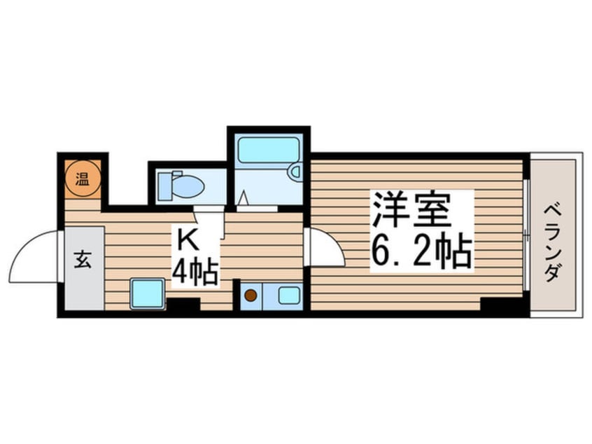 間取図 市川ルーフガーデンハイツ
