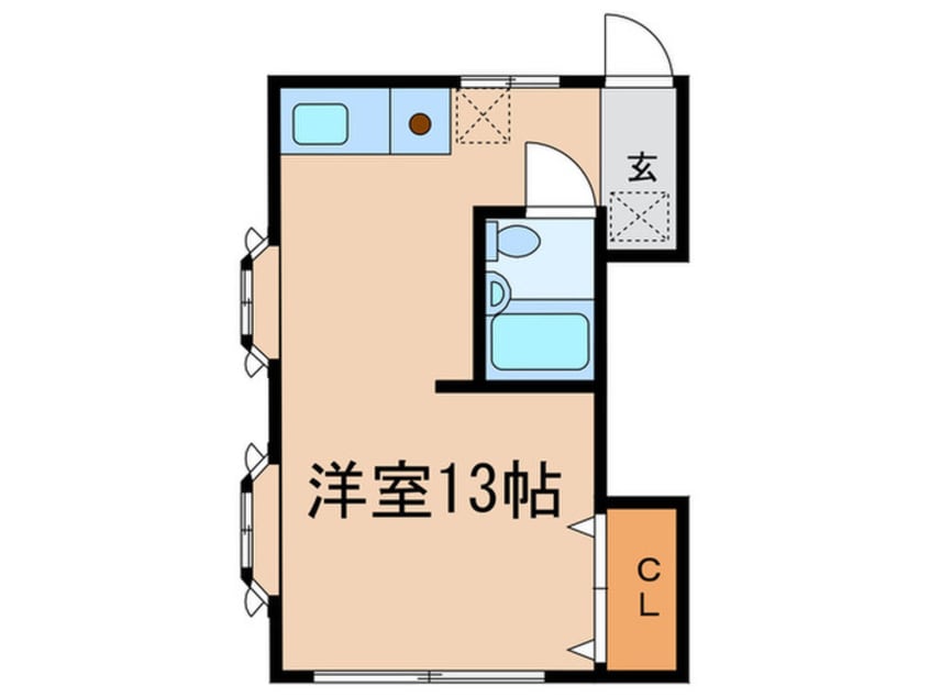 間取図 フラットいずみ