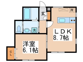 間取図 フェリシア