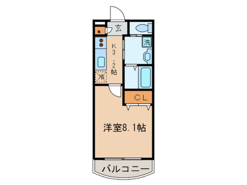 間取図 リバティ武蔵小杉