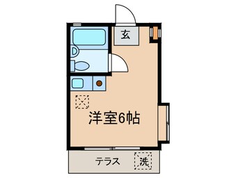 間取図 テラスラ－クヒルズ