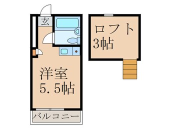 間取図 テラスラ－クヒルズ