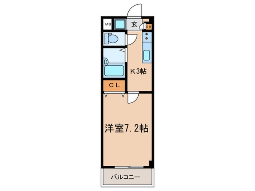 間取図 Ｔ．Ｍセピア