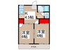 サニ－ハイツ 2Kの間取り