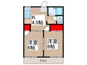 サニ－ハイツの間取図