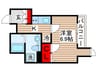 ドムス・スタイル銀座東 1Kの間取り
