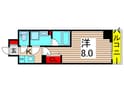 ユリカロゼ五反野Ⅱ（601）の間取図