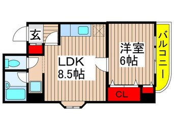 間取図 メゾン三京