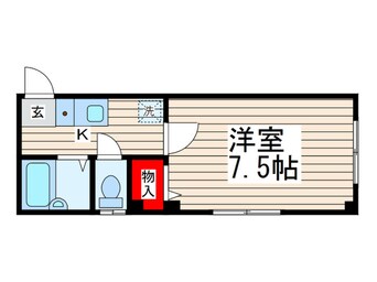 間取図 ヴェルドミ－ル西落合