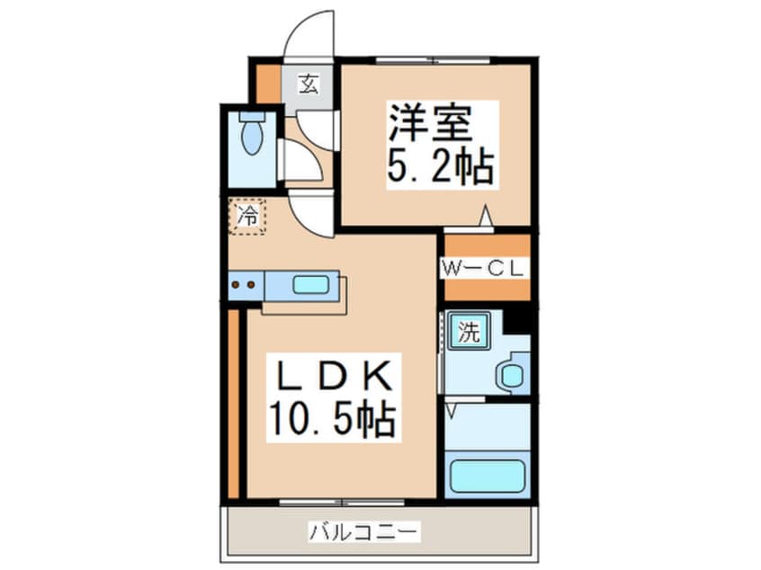間取図 グランフィールズⅠ