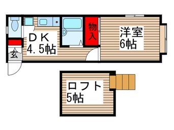 間取図 グリ－ンハイツマスダ