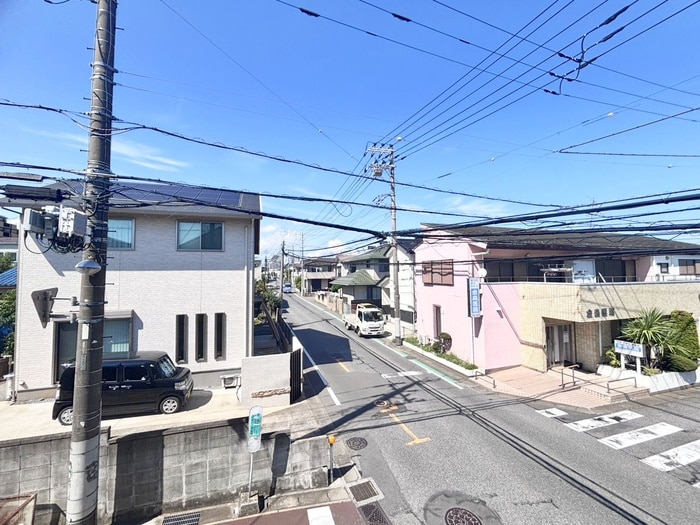 室内からの展望 グリ－ンハイツマスダ