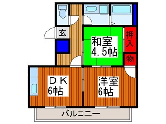 間取図 ル．ブランシェ