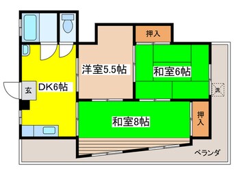 間取図 村上マンション