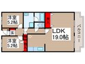 アヴェニ－ル竹丘の間取図