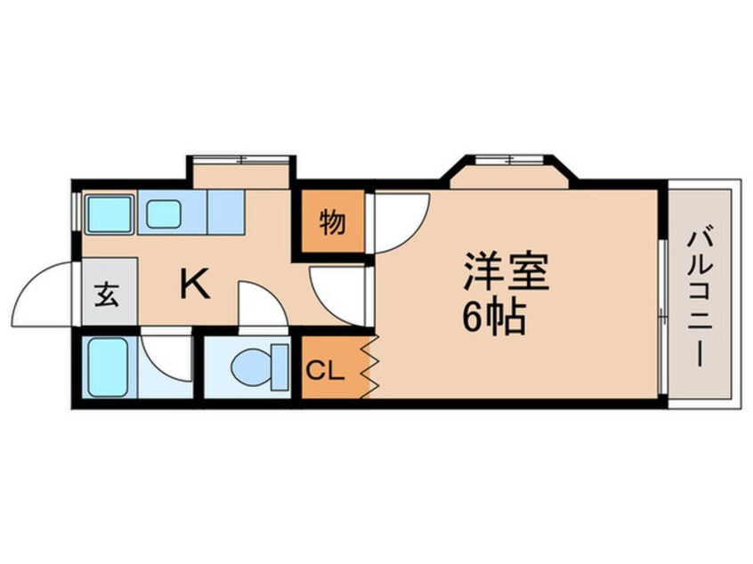 間取図 サニーヒルA