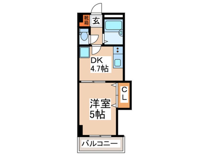 間取図 横山ビル市ヶ尾