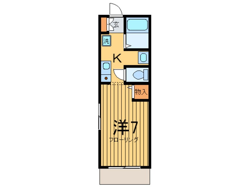 間取図 ドルフ岡本