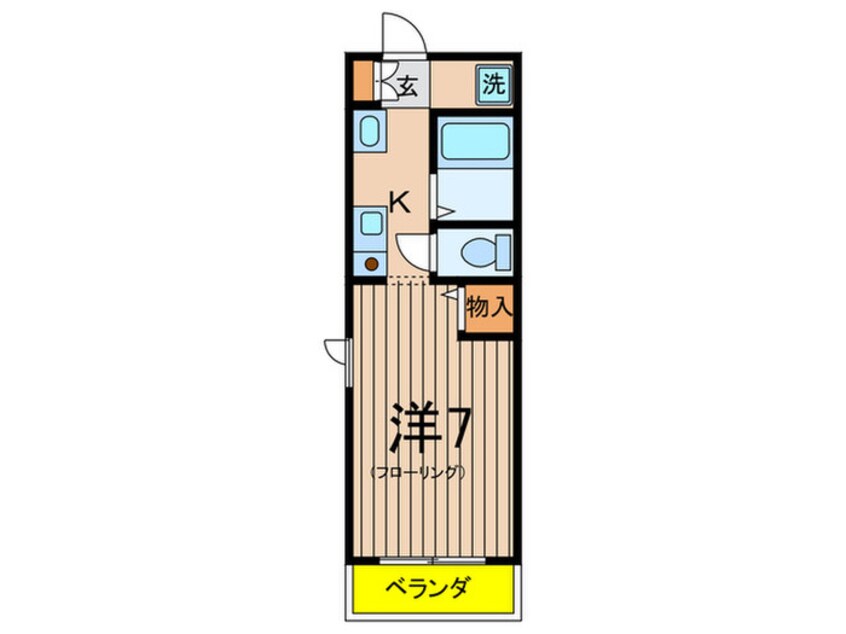 間取図 ドルフ岡本