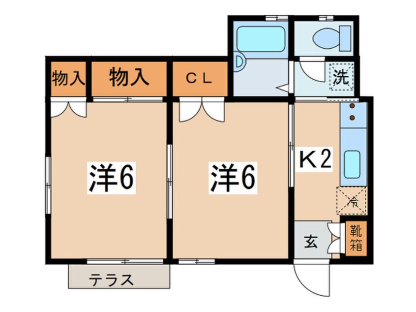 間取図 梅原ハウス