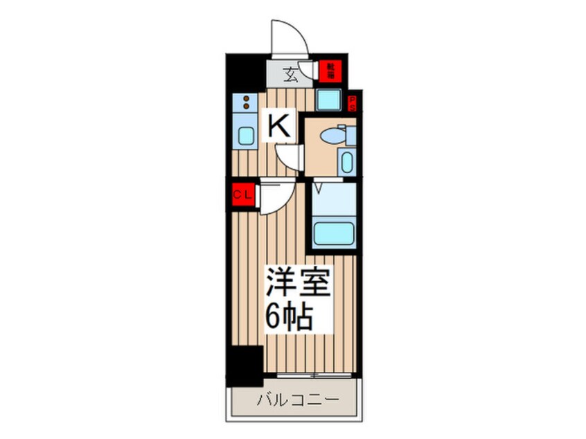 間取図 S-RESIDENCE市川