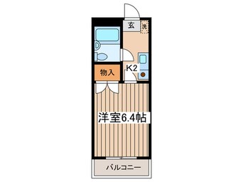 間取図 ロイヤルハイツ堀之内