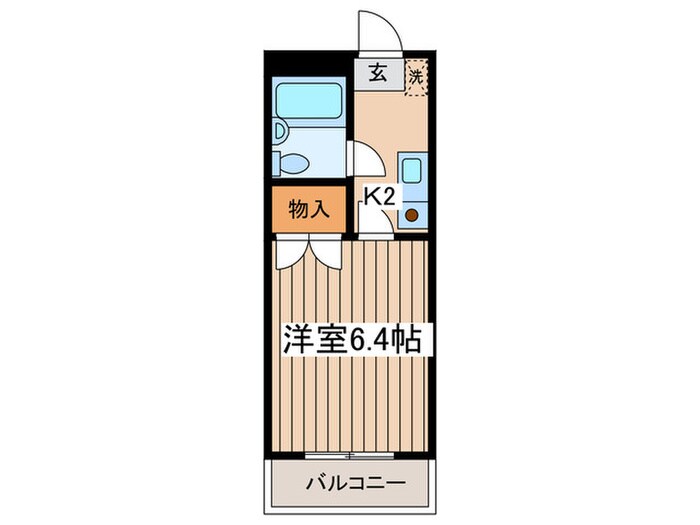 間取り図 ロイヤルハイツ堀之内