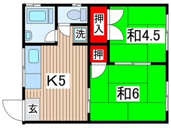 間取図 スカイコ－ポ