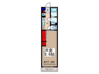 間取図 リブリ・新河岸