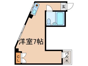 間取図 ＫＳＫサンパ－ル