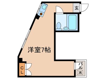 間取図 ＫＳＫサンパ－ル