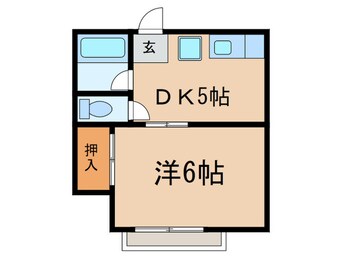 間取図 奥沢ハイツ