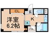 ＬＵＮＡ　ＳＯＬ 1Kの間取り
