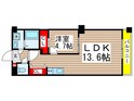 スペランザ新検見川の間取図