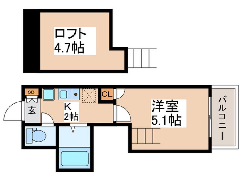 間取図 バーミープレイス立石