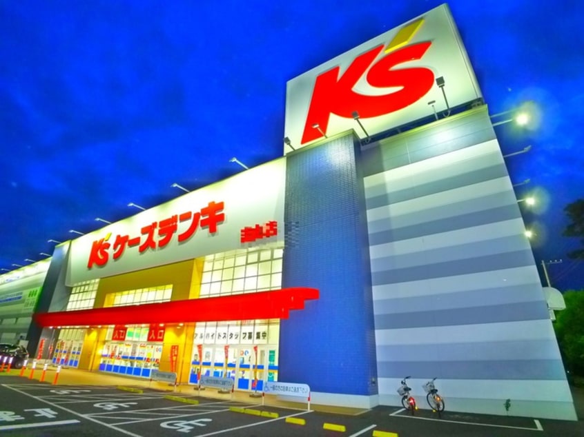 ケーズデンキ(電気量販店/ホームセンター)まで600m キャメル南流山９Ｂ