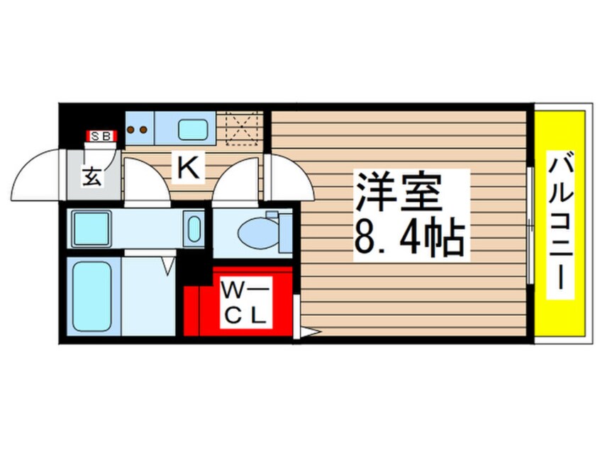 間取図 リブリ・M＆M