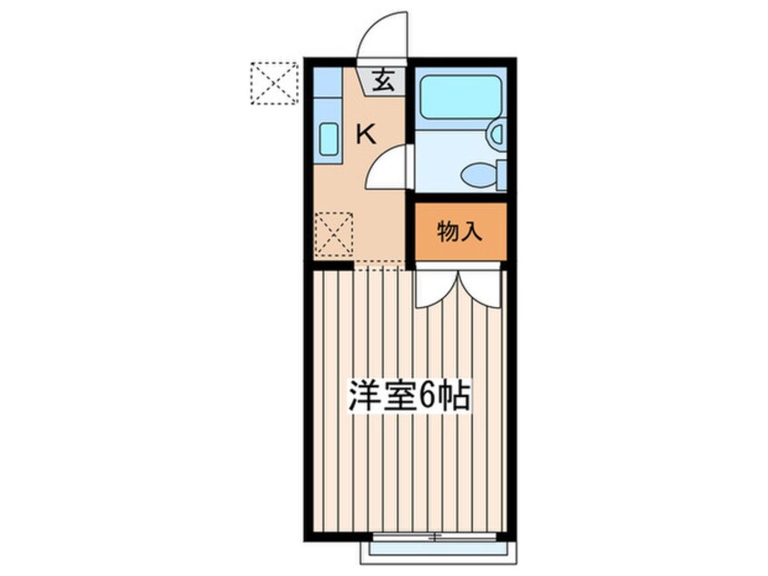 間取図 モンシャト－吉田