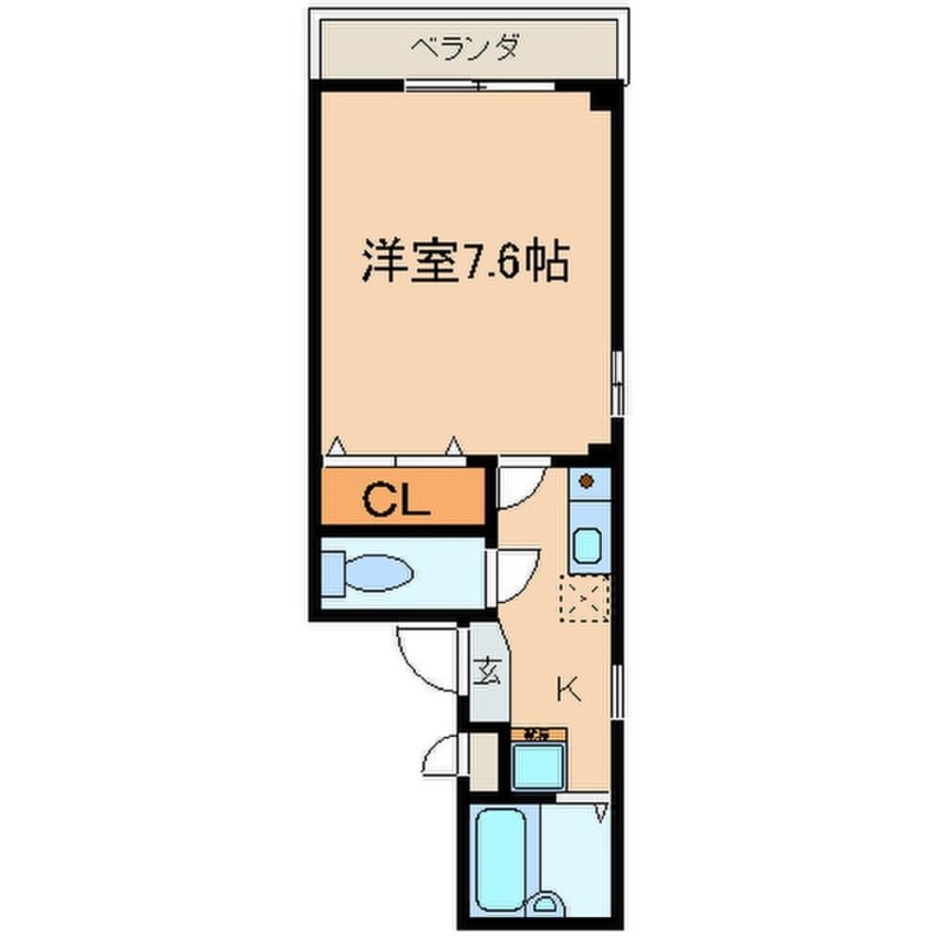 間取図 メゾン新江古田