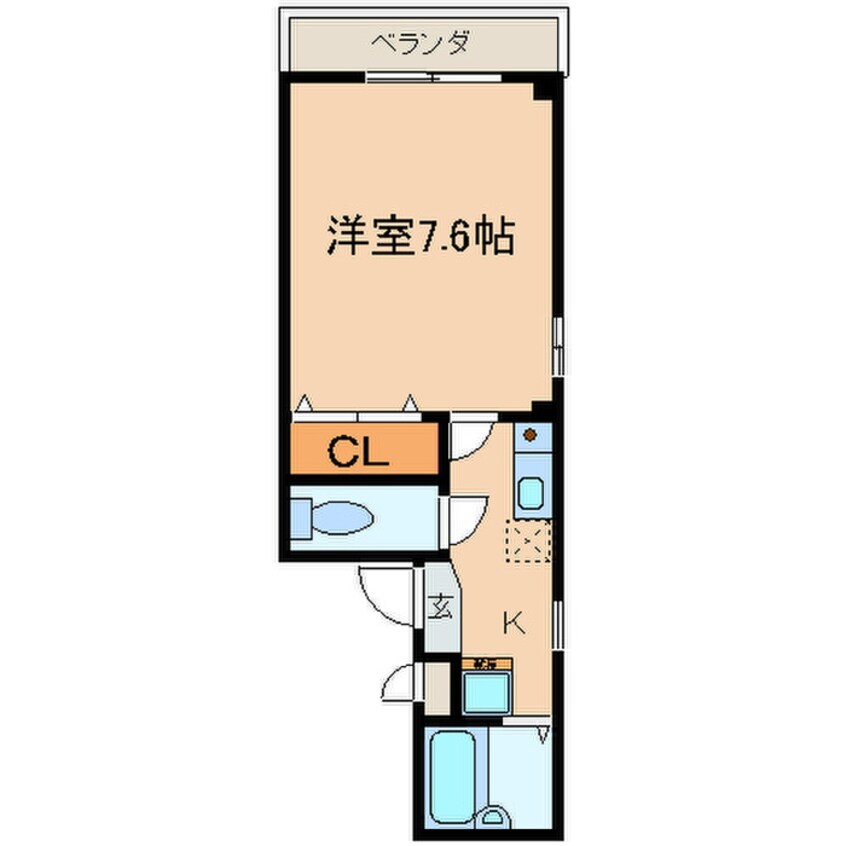 間取図 メゾン新江古田