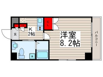 間取図 Ｗｅｓｔ　Ｖｉｎｅ　Ⅰ