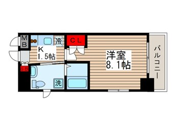 間取図 Ｗｅｓｔ　Ｖｉｎｅ　Ⅰ