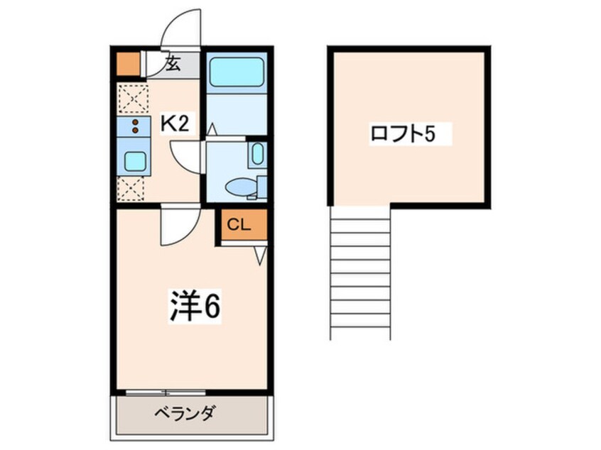 間取図 アザーレ・キュリオス横浜