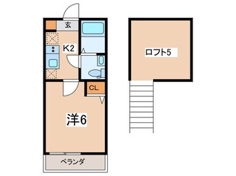 間取図 アザーレ・キュリオス横浜