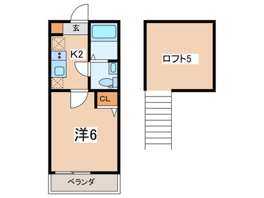 間取図 アザーレ・キュリオス横浜