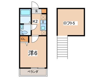 間取図 アザーレ・キュリオス横浜