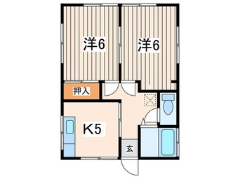 間取図 コーポミキ