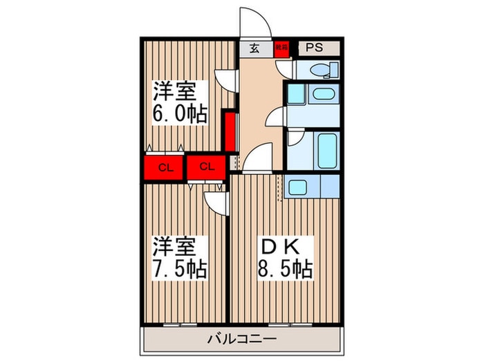 間取り図 ソレアード